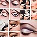 Smilesun 10pcs Beauty Toothbrush Shaped Foundation Power Makeup Oval Cream Puff Brushes