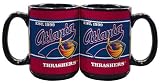 NHL Atlanta Thrashers 15-Ounce Black Jersey Mug (2 Pack)