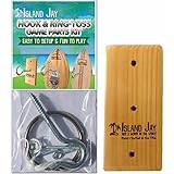 Island Jay Mini Shot Hook & Ring Toss Game for Your Backyard Caribbean, Beach, or Beach Bar