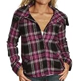 Roxy Junior's Funky Fresh Wool Plaid Jacket