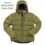 TAIGA Men's Mont Blanc Extreme 800 - Lightweight Warm Down Jackets, Olive, MADE IN CANADA by Hunting Clothing