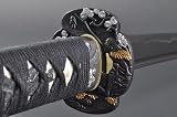 Fully Handmade Red Full Tang Iron Pine Japanese Samurai Katana #329