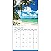 TF Publishing 17-1097 Wall Calendar 2017, Tropical Beaches
