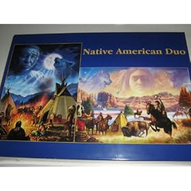 Native American Duo (2 x 1000 piece Jigsaw Puzzles)