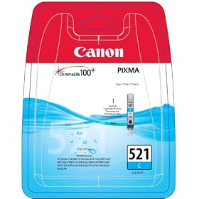 Canon Original CLI-521 Cyan Ink Cartridge