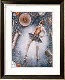 The Charleston is Generally a Very Revealing Dance Framed Art Poster Print by Anne Anderson, 27x33
