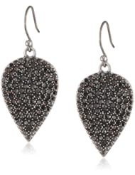 Lucky Brand "Icicle" Pave Guitar Pick Drop Earrings