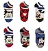 Mickey Mouse Little Boys 6 pack Socks (Toddler)
