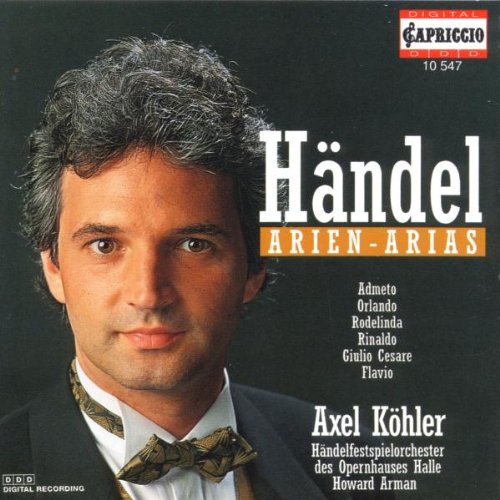 Capriccio (Naxos Deutschland Musik & Video Vertriebs-) Axel K&ouml;hler ~ H&auml;ndel Arien