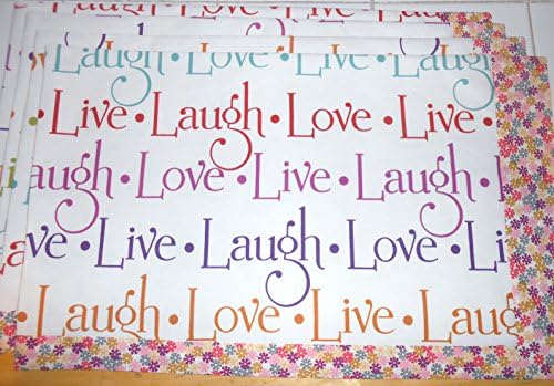 Live, Laugh, Love and Eat! Placemat Set
