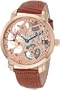 Akribos XXIV Men's AK406RG 'Davinci' Rose Gold-Tone Mechanical Watch