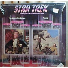 Star Trek Laser Disc Original Series, The Squire Of Gothos-ep.# 18 & Arena-ep.# 19 Starring William Shatner, Leonard Nimoy, Deforest Kelley,Guest Star William Campbell