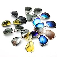 Klassische Pilotenbrille Sonnenbrille Su...