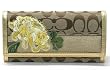 AUTHENTIC COACH SIGNATURE STRIPE FLOWER SLIM ENVELOPE WALLET 41418