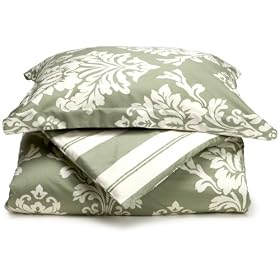 Regency Havana Reversible Floral/Stripe Duvet Set