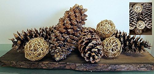 Frozen/Icicle Pine Cones