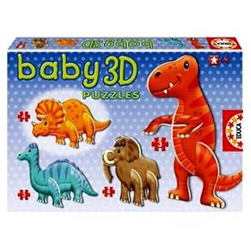 Educa Baby 3D Puzzles Dinosaurs
