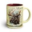 American Expedition Wildlife 16-Ounce Ceramic Mug (Bull Moose)