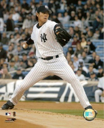 Chien-Ming Wang New York Yankees Pitching 8x10 Color Photo