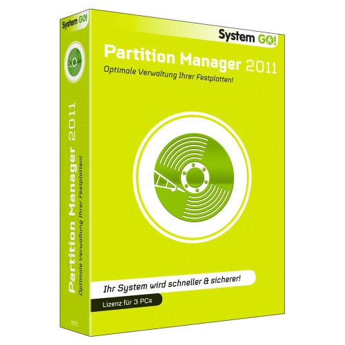 System Go! Partition Manager 2011 (3-Platz)