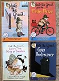 Nate the Great Set of 4 Chapter Books (Nate the Great ~ Goes Undercover ~ Fishy Prize ~ Saves the King of Sweden)
