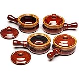 Brown 744047 Onion Soup Bowls Set of 4