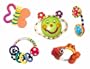 Sassy Baby's First Rattle and Teether 5 Piece Gift Set