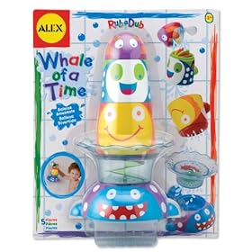  Alex Toys Whale of a Time RubaDub Bath Toy