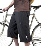 Men's Bicycle Commuter Pedal Pusher Capris