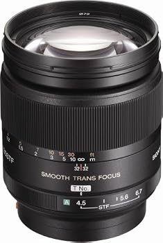 Sony SAL-135F28 135mm f/2.8 (T4.5) STF Telephoto Lens for Sony Alpha Digital SLR Camera