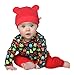 Zutano Unisex Baby Fleece Hat, Apple, 12 Months