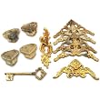 11 Clock Dial Corners Escutcheon Feet Key Spandrel Part