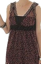 Above the Knee Chiffon Leopard Print Lace Short Sleeves Mini Dress 