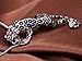 Fierce Detail Spotted Jaguar Climbing Leopard Animal Spots Dots Pendant Necklace