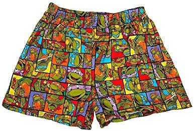 Teenage Mutant Ninja Turtles - Mens Boxer Shorts, Multi 38148-Small