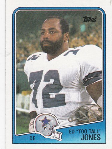 Ed Too Tall Jones Dallas Cowboys (Football Card) 1988 Topps #266 at Amazon.com