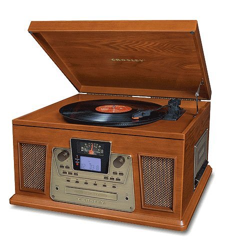 Crosley Radio Cr2402-Pa Performer Cd Recorder