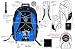 NBA Sports Large Backpack - Dallas Mavericks Back Pack with dual compartment