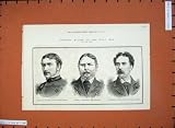 OFFICERS ZULU WAR 1879 WILLIAMS MORIARTY POOL HORSE