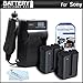 2 Pack Battery And Charger Kit For Sony Alpha SLT-A58K, a58, SLT-A99V, SLT-A65, SLT-A77, SLT-A57 DSLR Camera Includes 2 Extended Replacement (2000Mah) NP-FM500H Batteries + Ac/Dc Rapid Travel Charger + LCD Screen Protectors + MicroFiber Cleaning Cloth