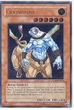 Yu-Gi-Oh GX Trading Cards - The Lost Millennium Foil Card - Criosphinx - UTLM-EN013 ULTIMATE RARE