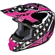 Fly Racing Kinetic Flash Adult Off-Road Motorcycle Helmet - Pink/Grey/White