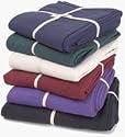 YogaAccessories (TM) Deluxe Cotton Yoga Blanket without Tassels