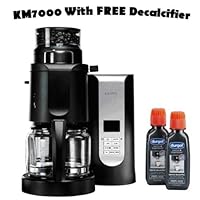 Krups KM7000 Black Grind-and-Brew 10-Cup Coffeemaker With FREE Durgol Decalcifier