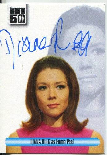 The Avengers 50th Anniversary Trading Cards Autograph Card Diana Rigg