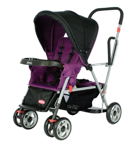 joovy Caboose カブース スタンディングボード付 2人乗りベビーカー パープル
