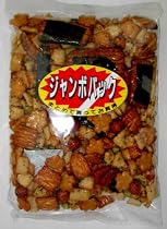 Nishi - Japanese Assorted Rice Crackers Party Mix Jumbo Pack - Light Spicy (2x 1 Lb)