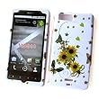 Motorola DROID X MB810 & Droid X2 MB870 (Verizon) Snap On Protector Hard Case "Sunny Sunflowers" Design