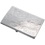 Sterling Silver Hand Engraved, Business Card Case, 3 5/8" x 2 3/8" (92 mm x 59 mm)