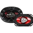 Boss 4" X 6" 2-Way Full Range Chaos Speakers - 200W